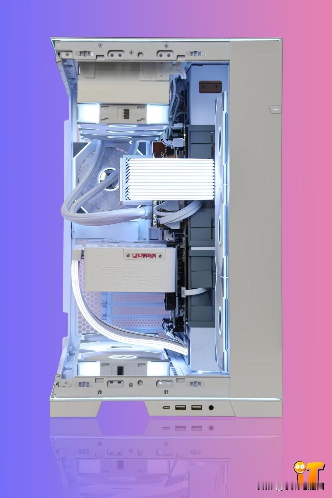 【联力包豪斯-O11D EVO RGB纯白高配干净海景房方案】兄弟们你们喜欢这个