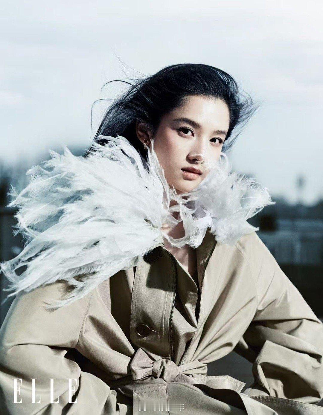 张婧仪时装蒙太奇 张婧仪在春日与ELLE梦幻联动，登上首个95花单人封，以绝佳颜