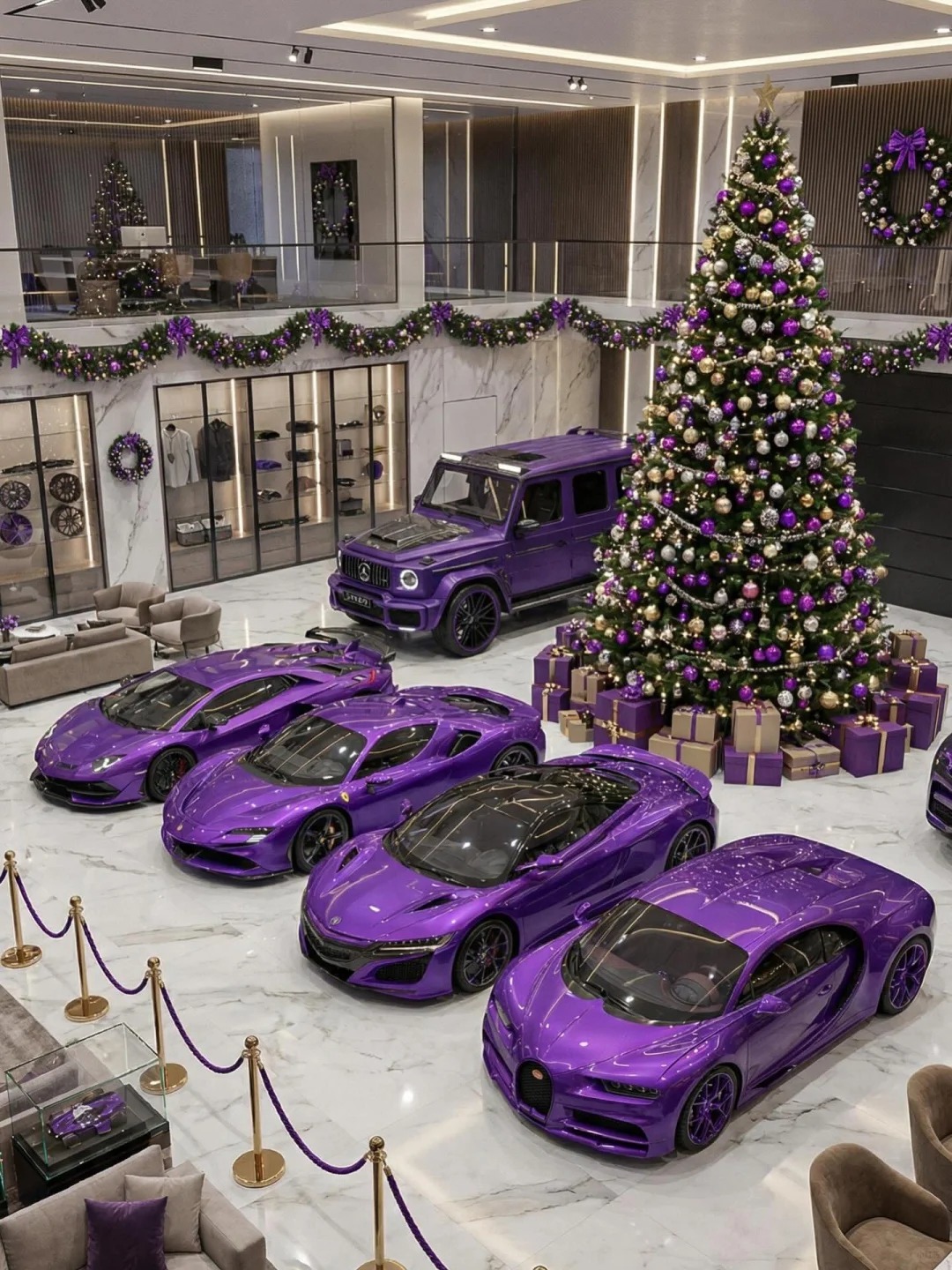 喜欢紫色的有福了，能全都要吗？车东车西