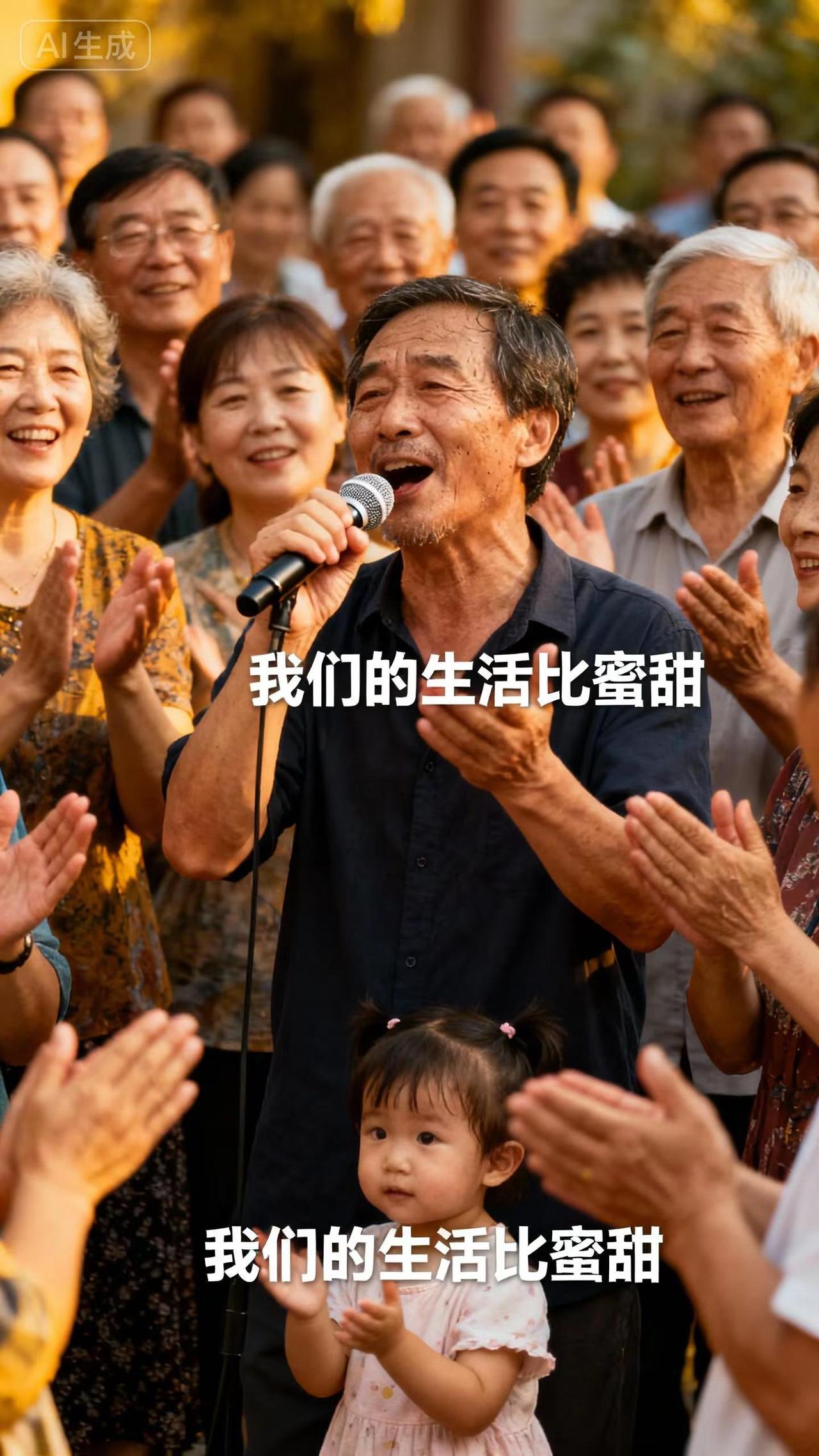 我唱《我们的生活比蜜甜》！