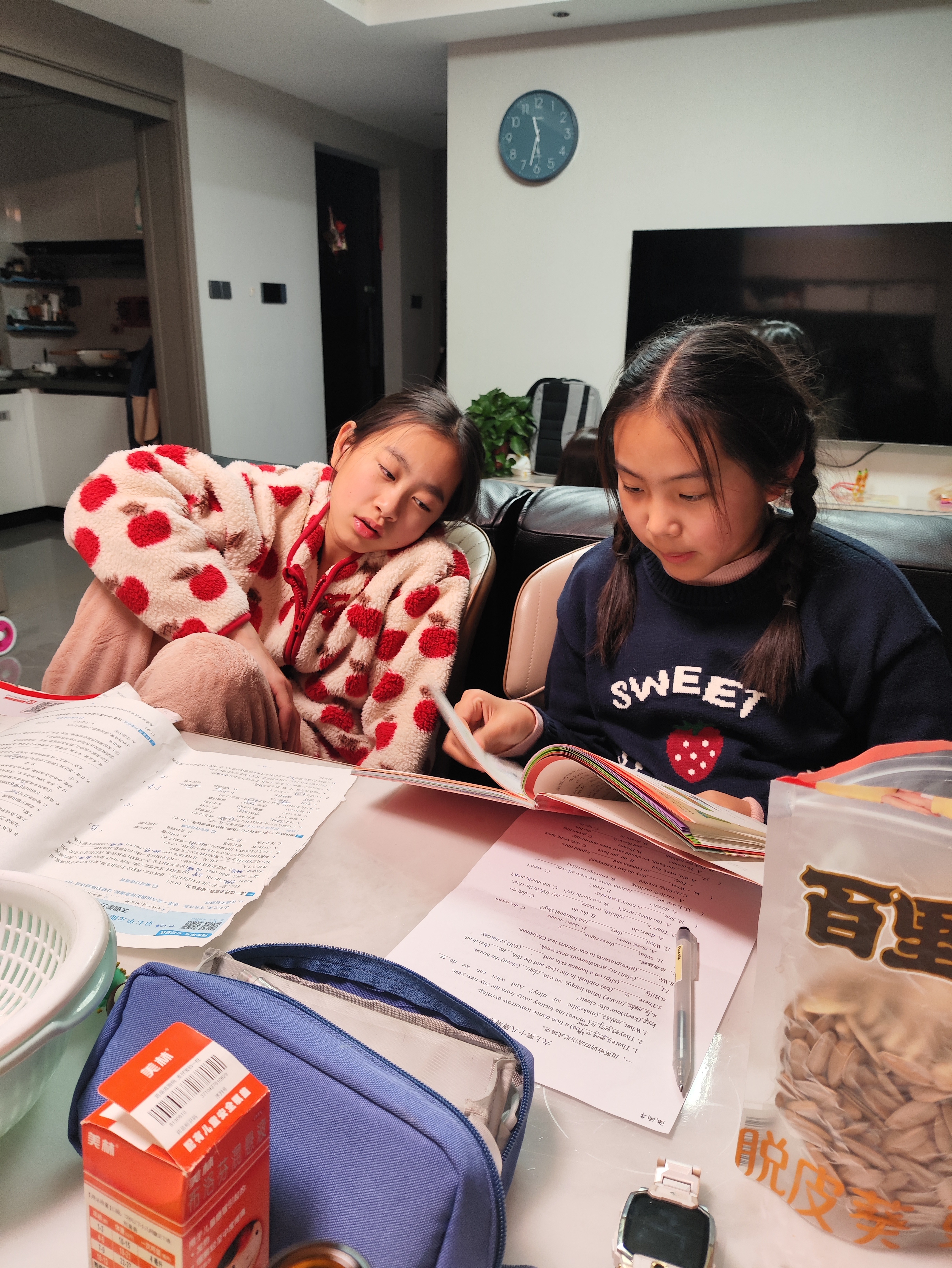 真羡慕甚至嫉妒孩子们的精力