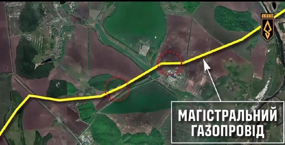 在库皮扬斯克，乌克兰第429独立无人系统团"阿基里斯"炸毁了一条俄罗斯用来向库皮