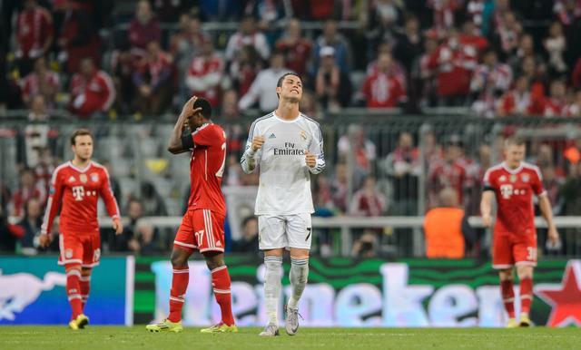 皇马vs拜仁 客场对阵皇马，拜仁1平7负连续8场不胜。过去25次在主场迎战德国球