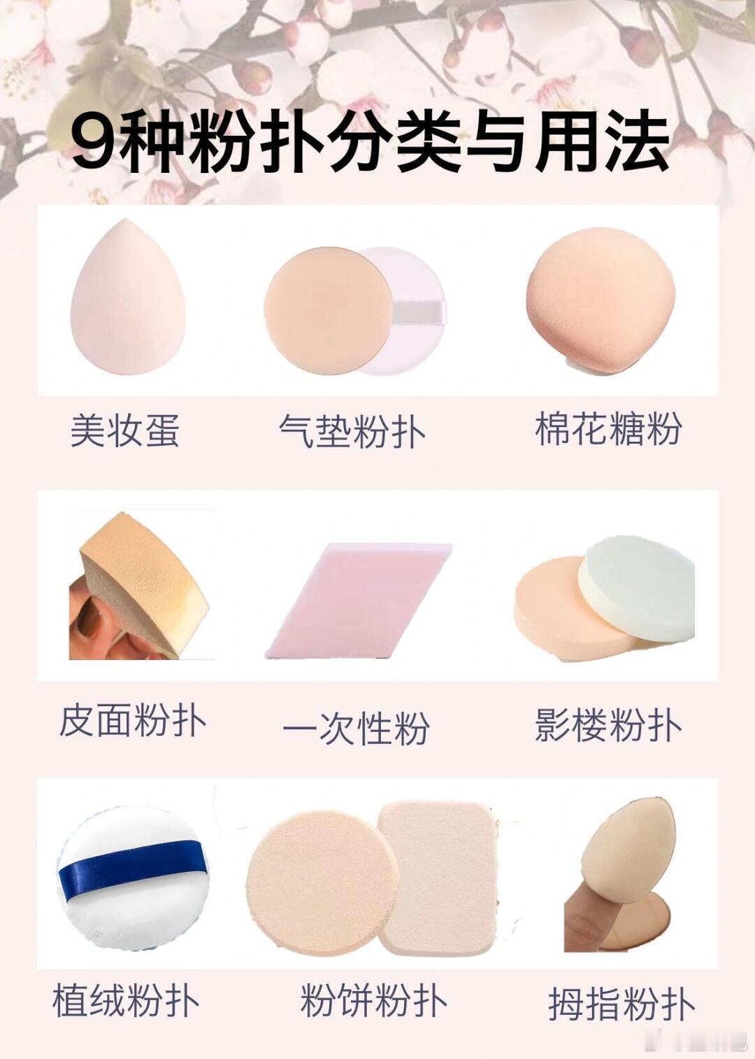 你真的会用粉扑吗？手把手教你选对粉扑 ​​​
