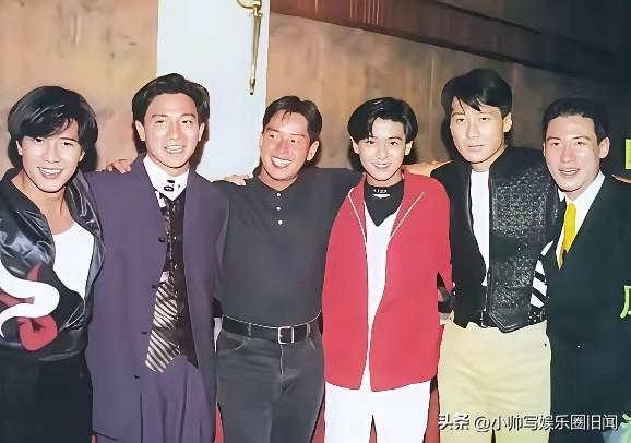 有人看到这张大合照后，替四大天王叫屈：90年代是香港四大天王的天下，合照时凭什么