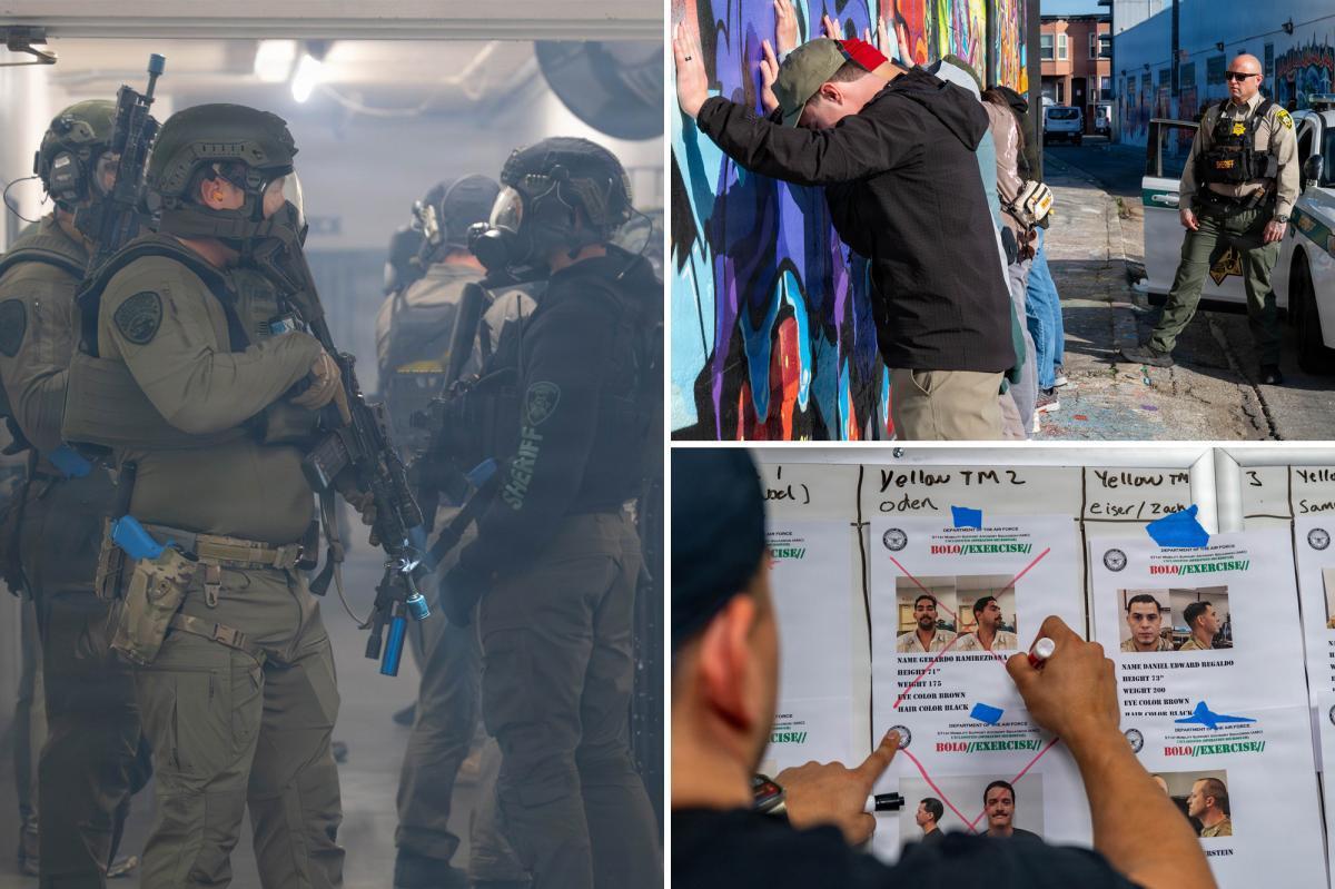 新闻快讯——美空军“酵母酸演习”启动 旧金山化身模拟战场。
美国空军开展“酵母酸