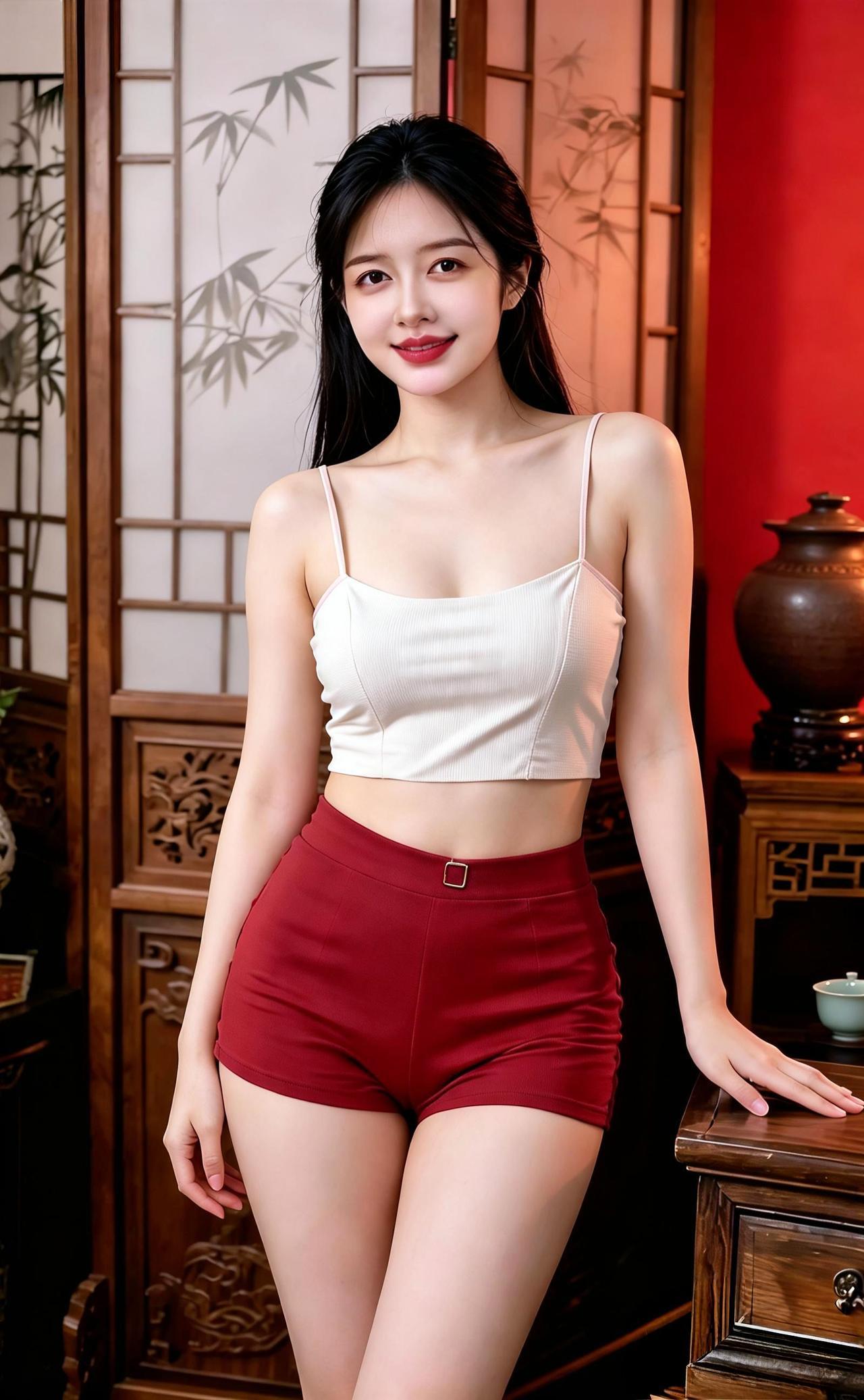 生活随拍日常穿搭居家氛围感拍照 好身材好气质怎么穿都美