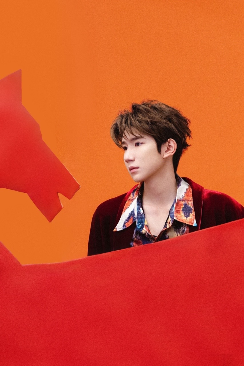 娱乐王源新春贺岁图王源新春贺岁大片新年快乐