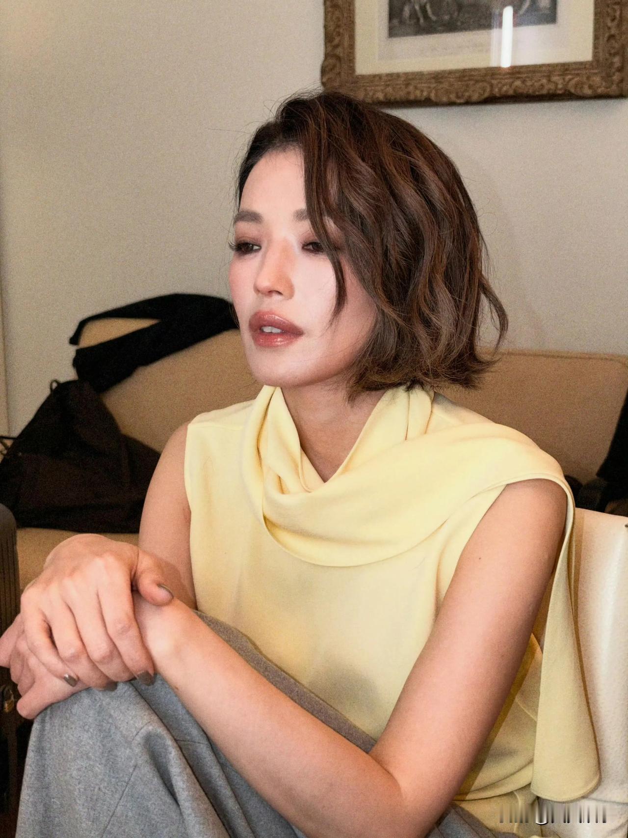 舒淇最新短发造型舒淇神图