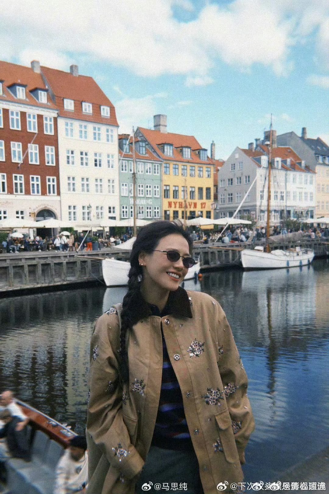 也没人告诉我马思纯这么可爱啊 她懂得欣赏自己，也懂得如何让自己开心，这种积极的生