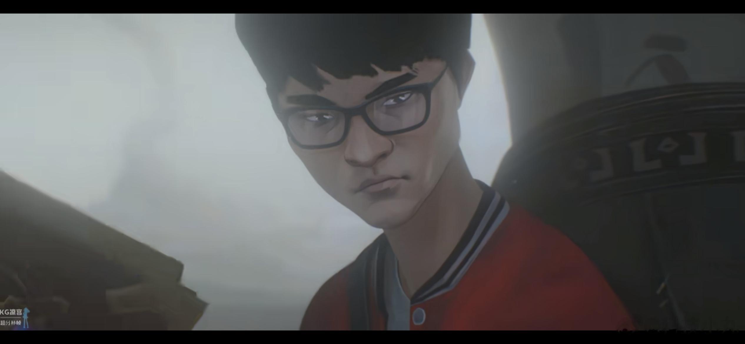 今天看了新的主题曲 MV 了，还是那种翻高山弑神，而山和神还是 faker ，这