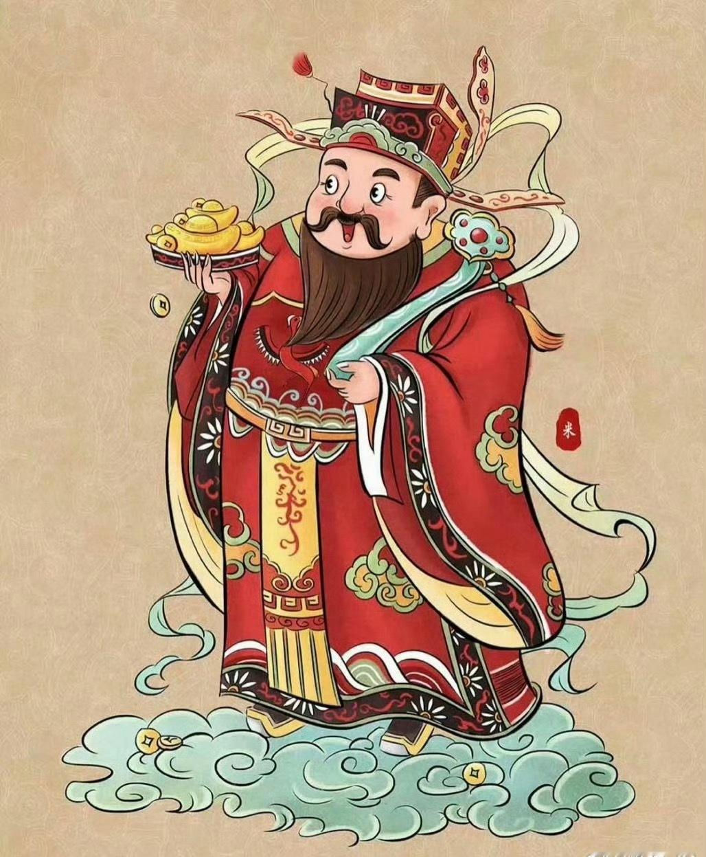 每天三遍财神咒，财气满满弟子某某名(自己名字)百邪不入体，万事得禄来，哼哈二将来