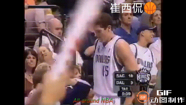 王治郅NBA季后赛最高光一战！
2002年5月9日，达拉斯小牛对阵萨克拉门托国王