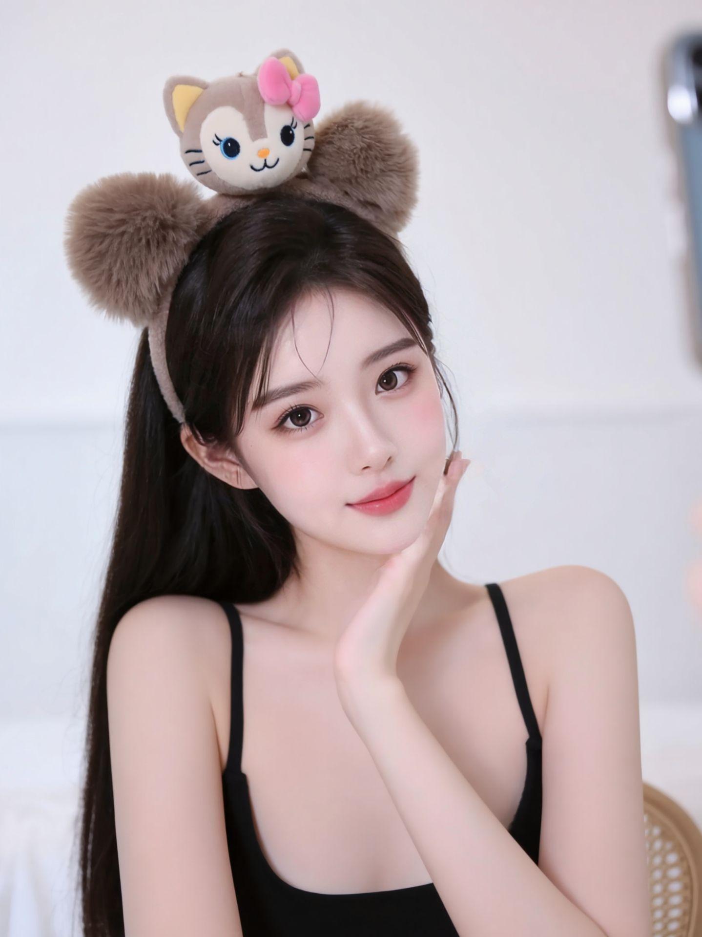 AI毛绒甜系自拍  原来ai写真可以这么美  谁拍谁好看 美出高级感