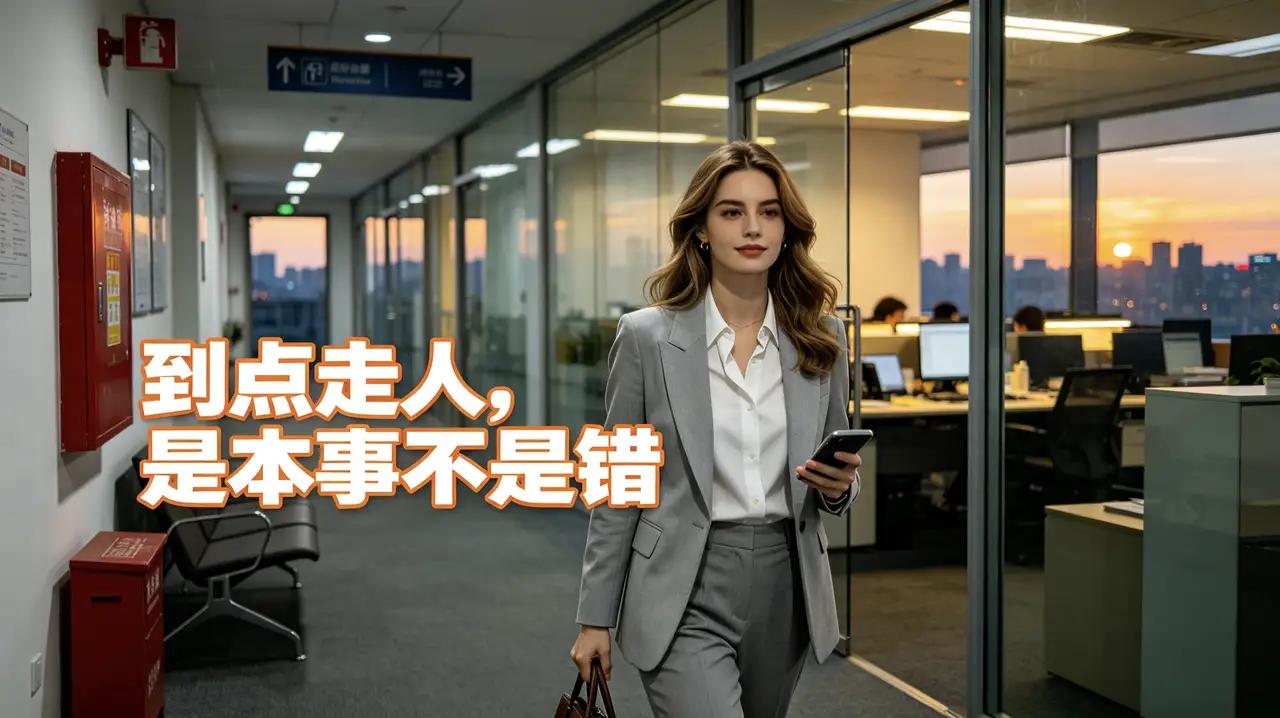 到点下班，是最高级的养生

老刘在公司出了名的"到点就跑"，同事背地里叫他"刘跑