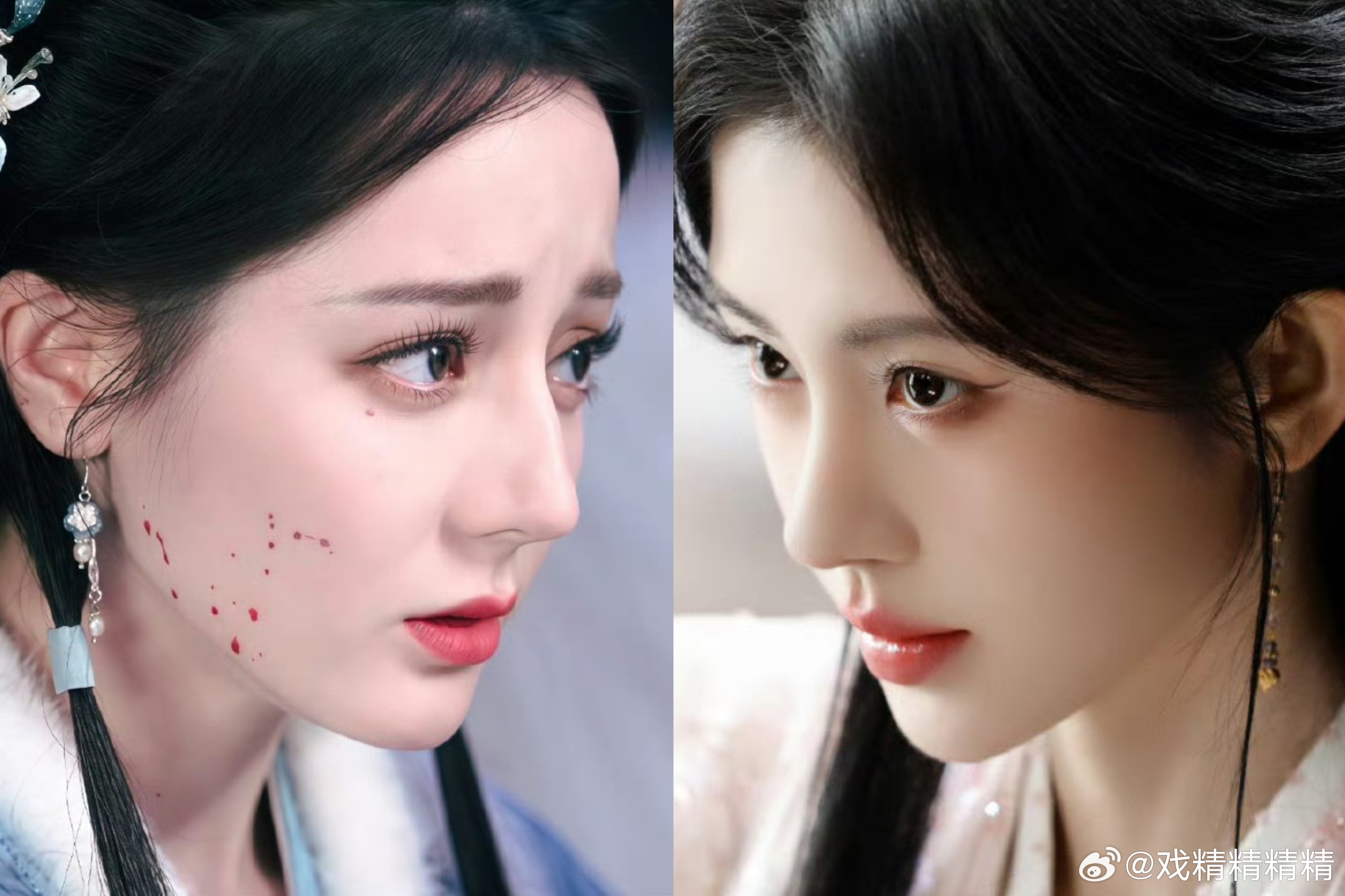 网友建议她不要拍古偶了，被鞠婧祎五官秒的很彻底，你们怎么看？迪丽热巴 古偶