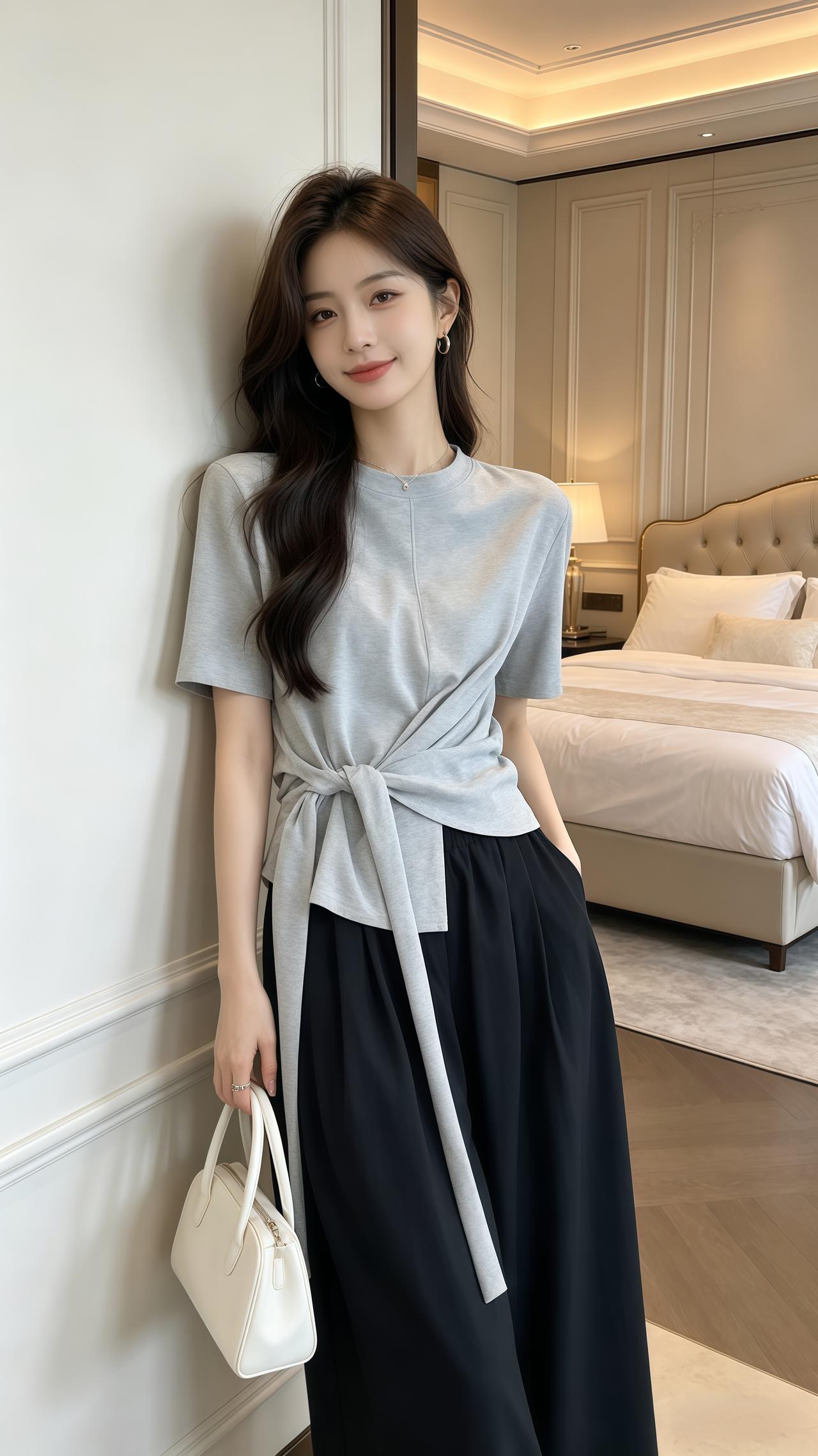 夏季穿搭 穿搭vlog 韩系穿搭气质穿搭穿搭