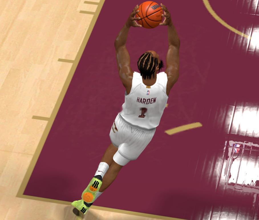 2K14 HARDEN 10 apple green 鞋补-SAM17media