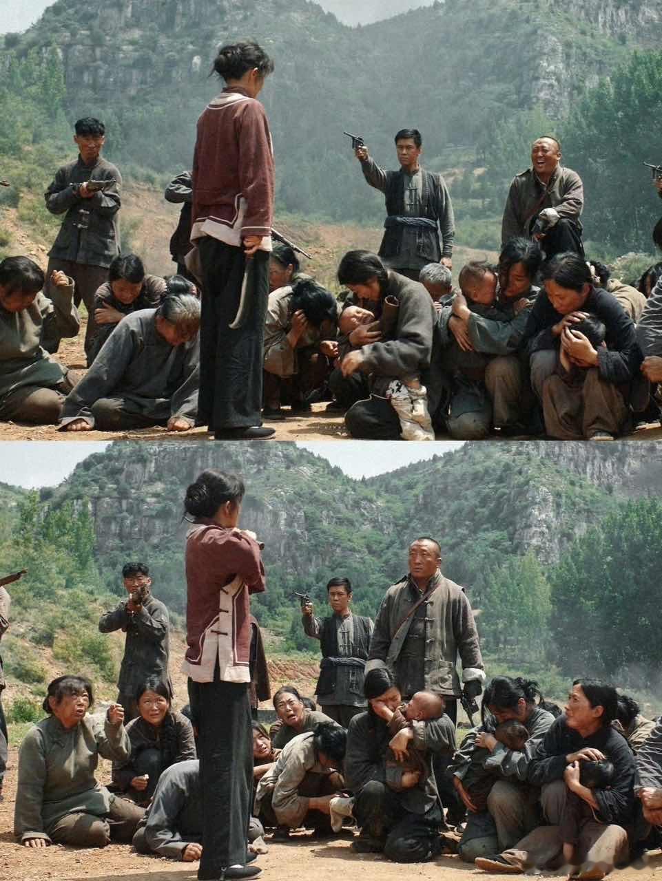 杨幂[超话]宁绣绣站起来时散发的神性 不是天生无畏，是选择把恐惧嚼碎了咽下去。杨
