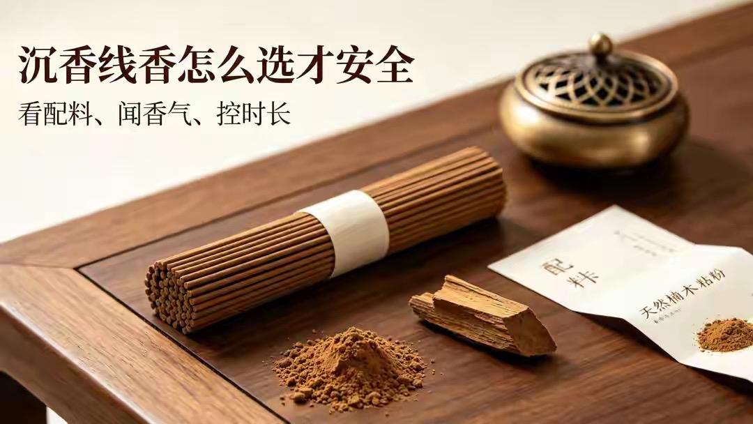 天天点沉香线香助眠，其实暗藏不少隐患。封闭空间里香雾粉尘刺激呼吸道，容易引发鼻塞