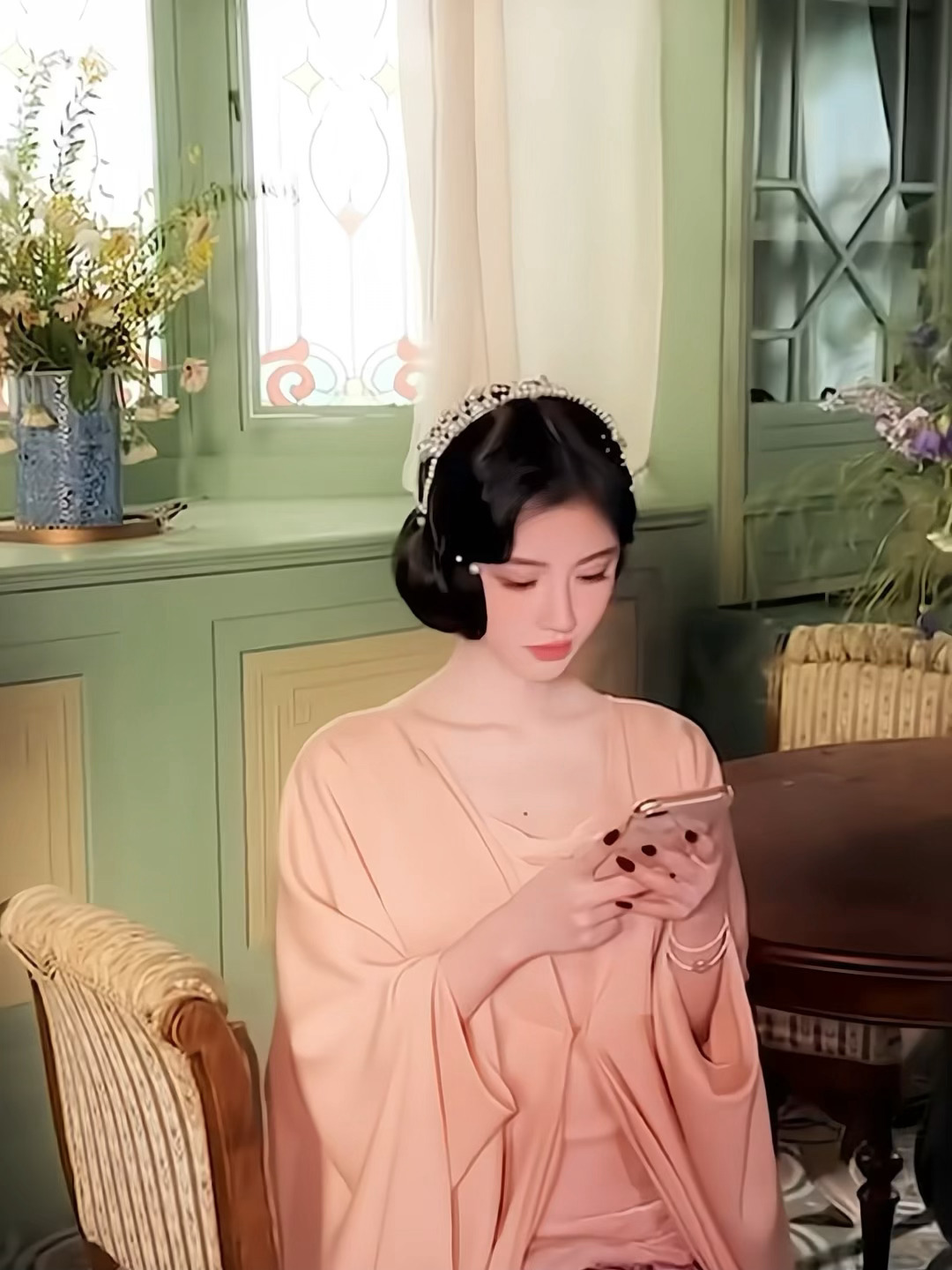 鞠婧祎  jjy鞠婧祎花间令 jjy鞠婧祎杨采薇“在某个不知名的角落许你岁岁平安