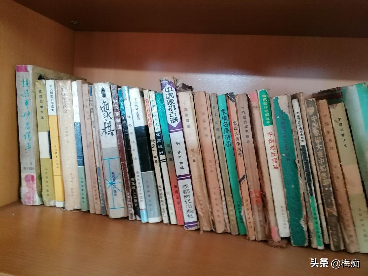 我自年轻时，就很爱好中国象棋，是村里的标准棋迷，一生务农，迫于生计，故未再深造，