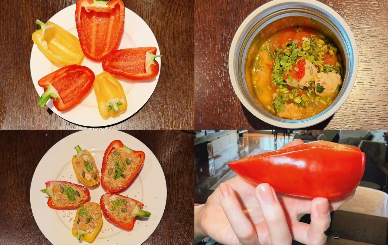 关晓彤晒美食


关晓彤彩椒碗返场啦～今天是更好下口的迷你彩椒碗和梯形彩椒碗，还