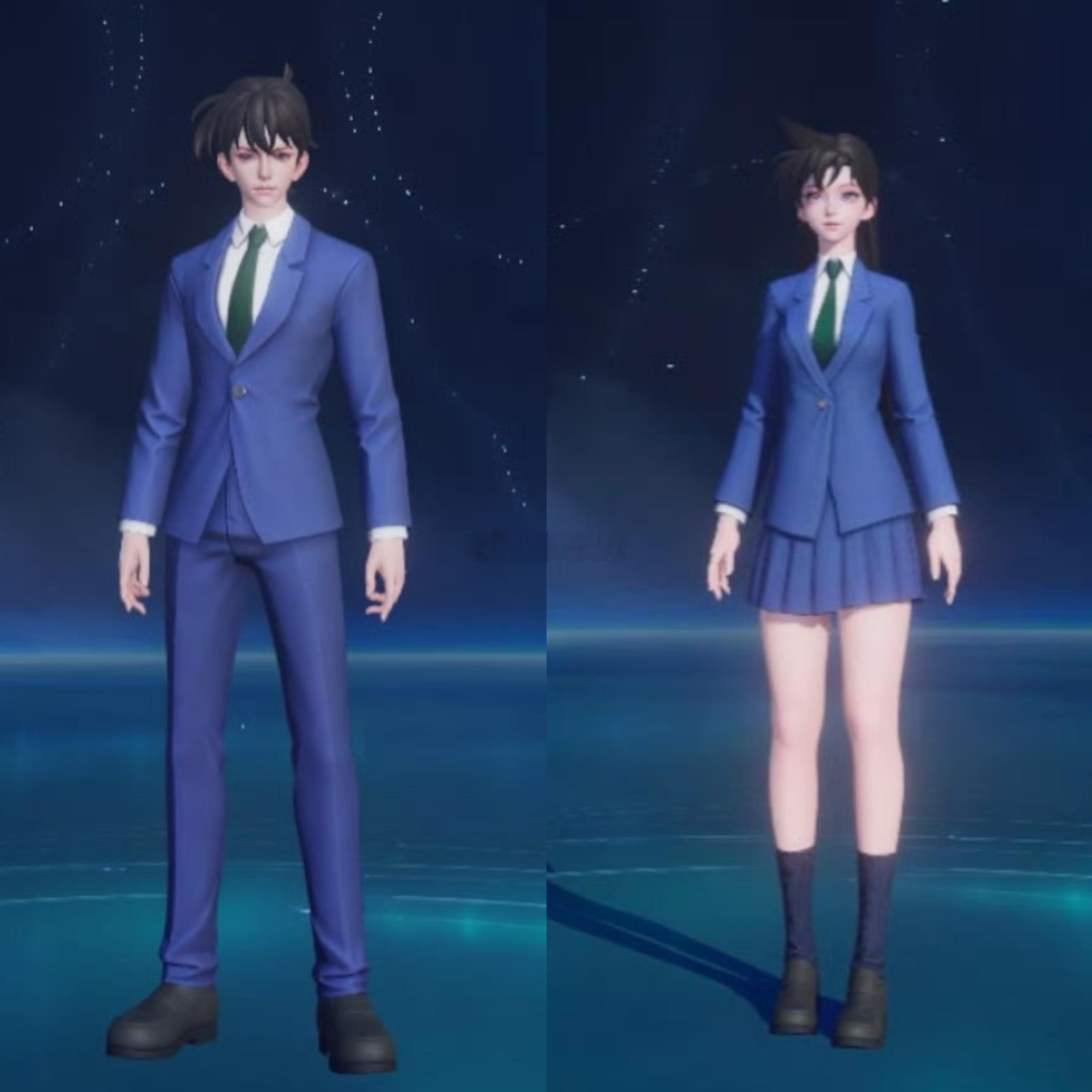 元流之子校服造型一览总有一种说不上来的奇怪感…… 
