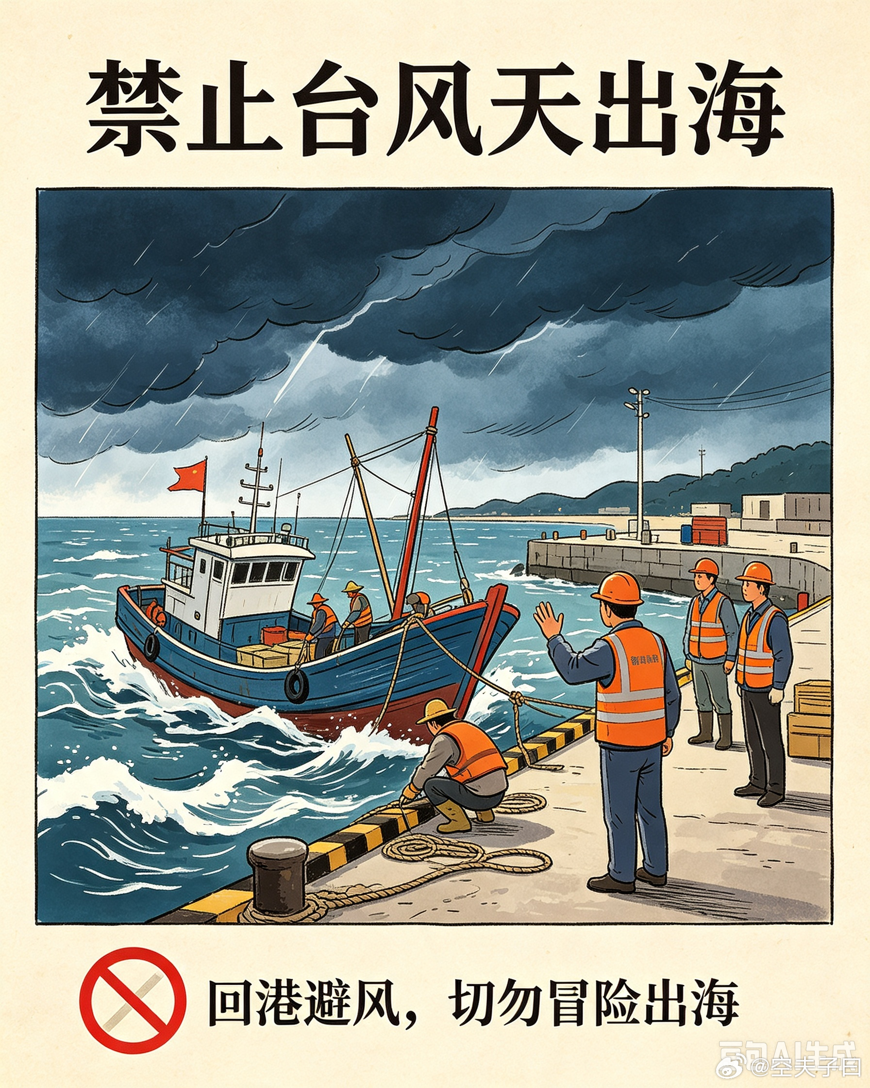 白海豚提前登陆 台风天，喜欢冒险喜欢拍照拍抖音的小哥哥小姐姐，为了安全，远离危险