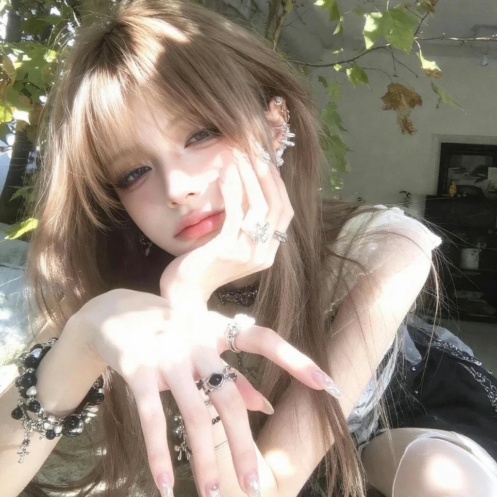 𝙒𝙚𝘾𝙝𝙖𝙩 / 一组简约高级的女生头像与其仓皇的追赶日落，不如静待
