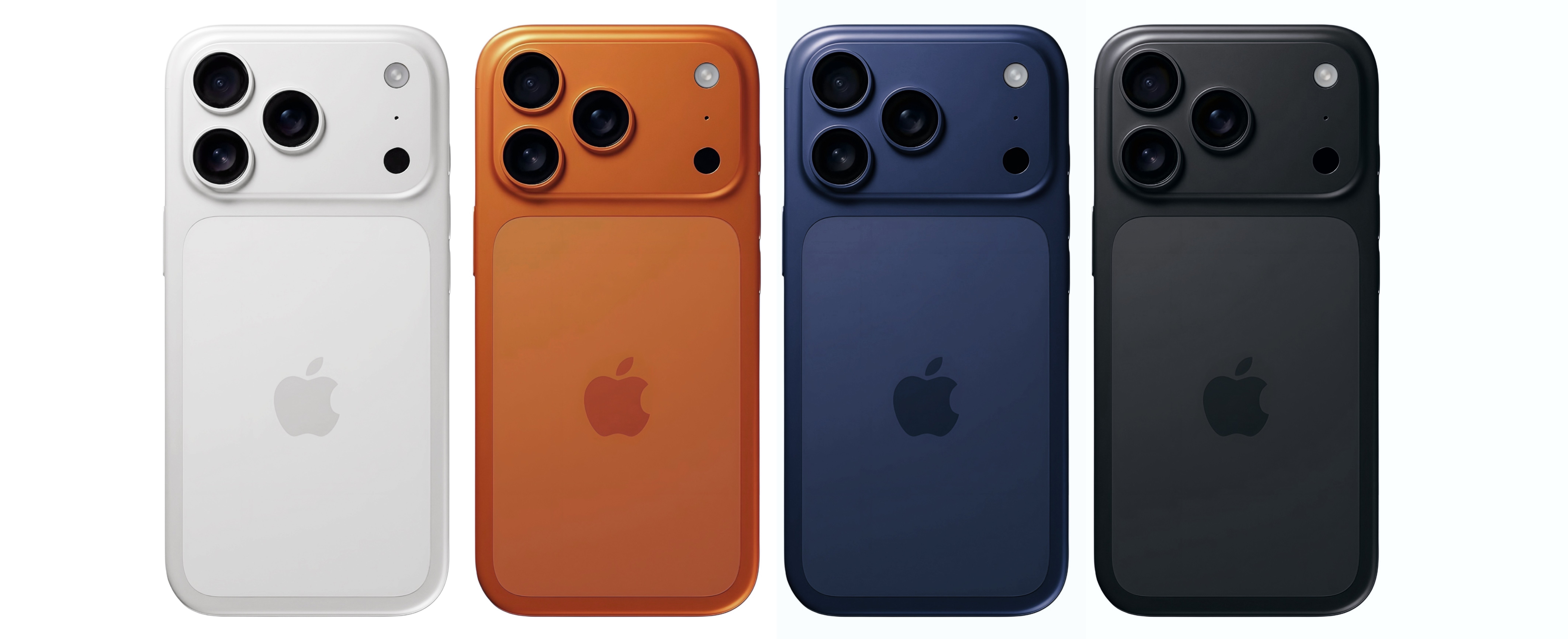 iPhone17Pro横向矩阵设计终于看到一个比较接近真机的渲染图了，我觉得真机