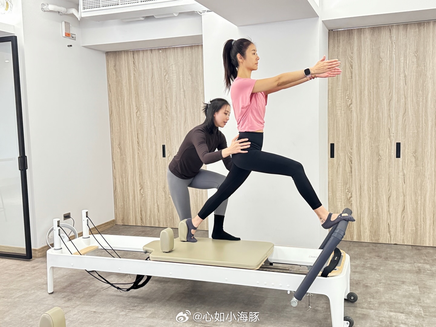 林心如 姐姐好美又在健身啦