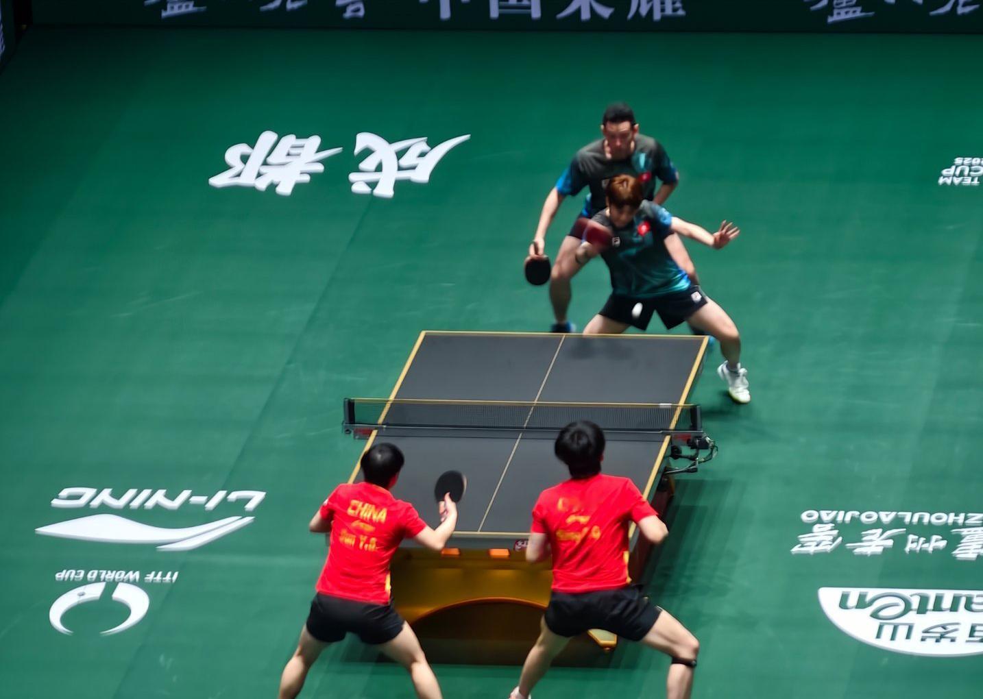 孙颖莎王楚钦蒯曼林诗栋赢了成都混团世界杯小组赛首战告捷！国乒8-1轻取中国香港队