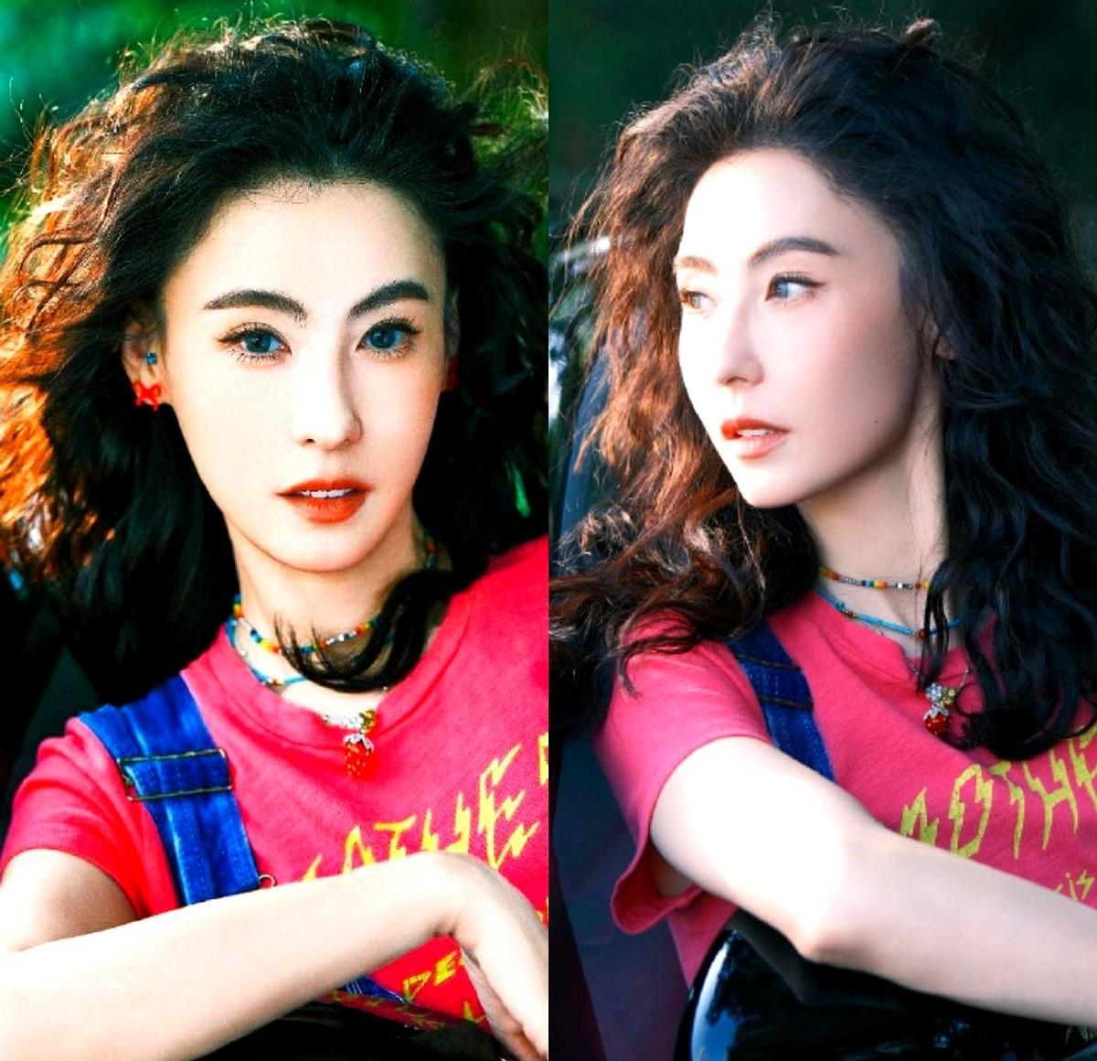 张柏芝不是脾气大，是听不见。
爷爷奶奶聋哑，她从小听不清别人说话，只能喊。
不是