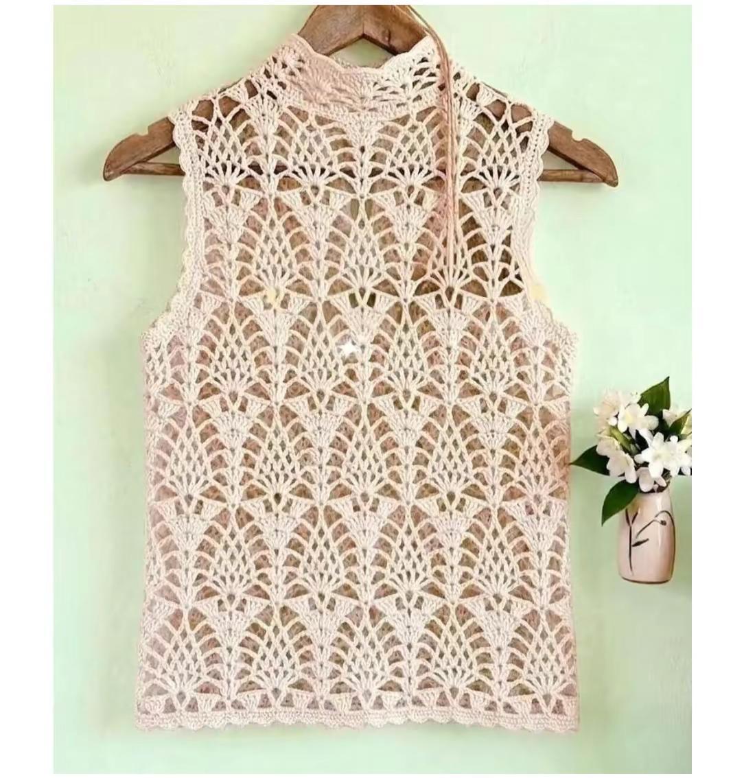 钩针衣服图解教程