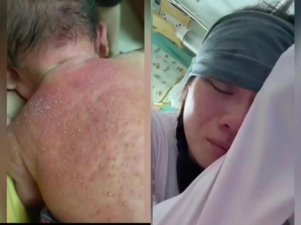 刚生完孩子
因为空调要离婚了
这几天家里的空气像被暑气凝住了似的，闷得人心里发沉