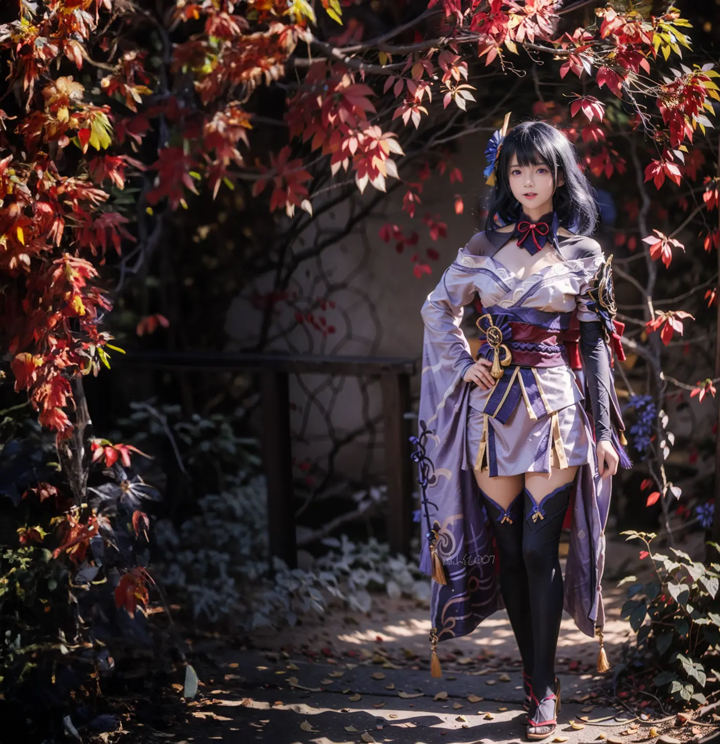 原神 雷电将军 雷电影。知道吗？今天是影是生日哦～