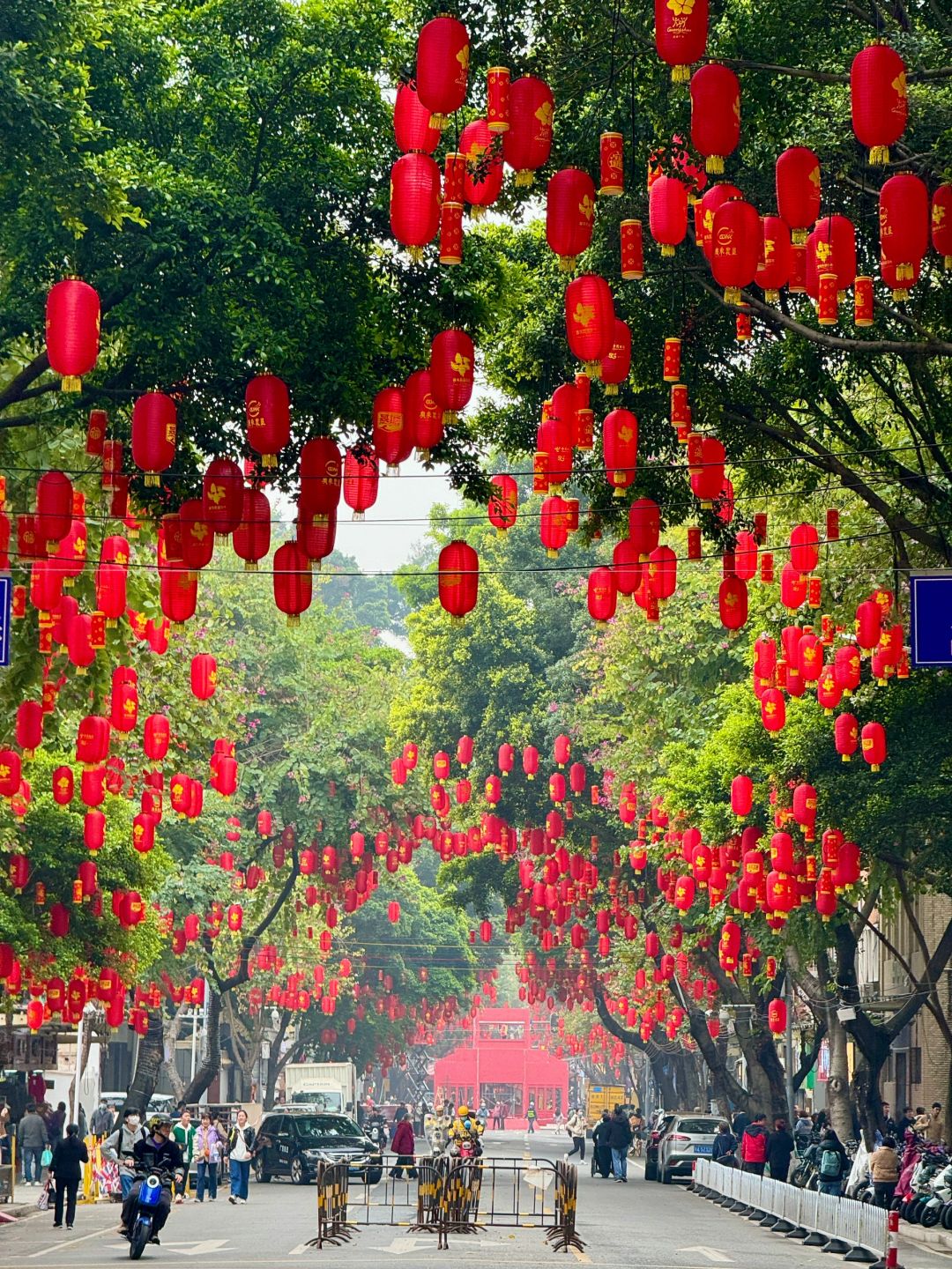 北京路开始封路啦！！！广州不愧是大城市！！！