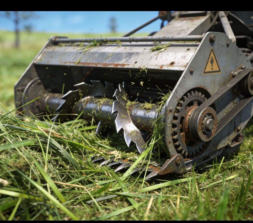 安徽一男子掉入草场粉碎机身亡这是一场惨痛安全事故，一名男子在维修故障粉碎机时不慎