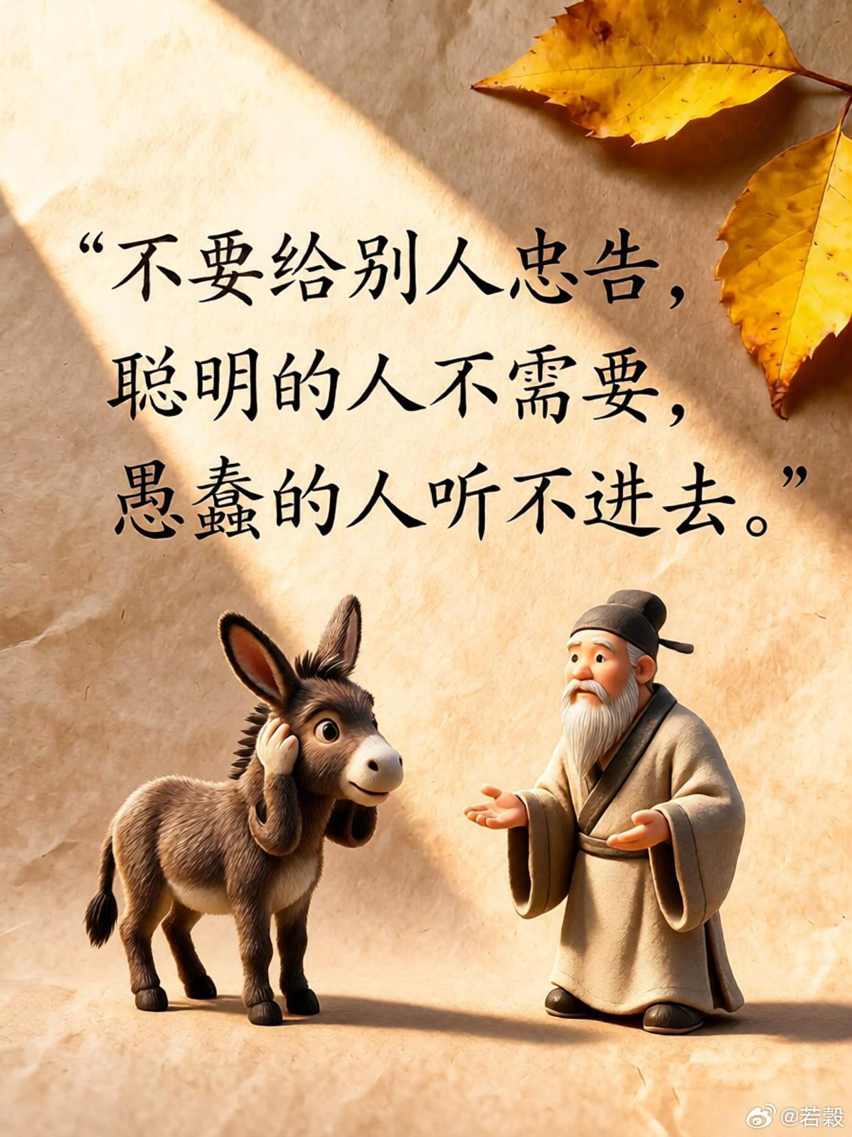 忠告：别忠告 ​​​