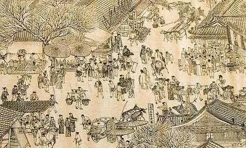 谁说古代没有商业，那是无知。不信单看看一个《水浒传》里面有多少做生意的。

武大