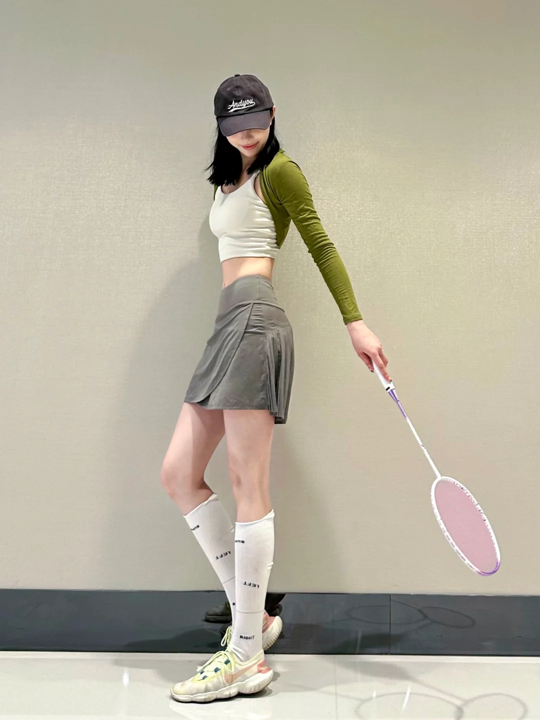 羽毛球穿搭｜打球吗🏸你捡球的那种