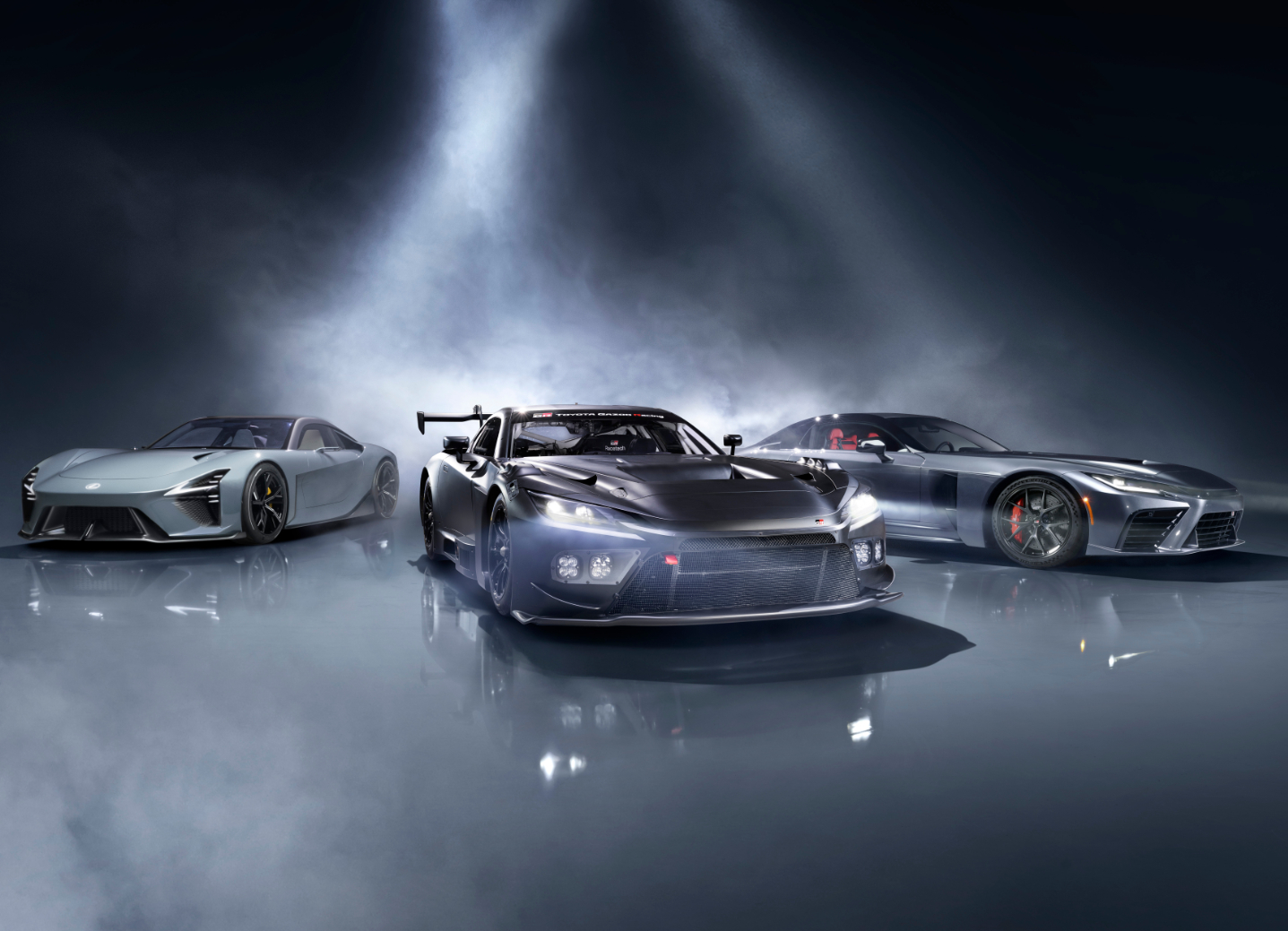 车若初见 车迷爽局！今儿个丰田一口气发了三台牛掰车，GR GT、GR GT3，还