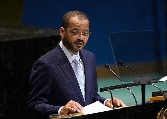 在以色列和美国联合打击伊朗前一天，阿曼外交大臣巴德尔27日在华盛顿接受美国哥伦比