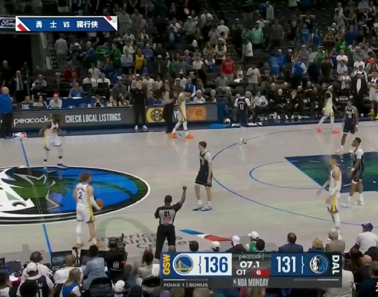 穆迪受伤，意味着勇士告别季后赛！

今天赢西部垫底的独行侠代价惨痛。

穆迪本赛