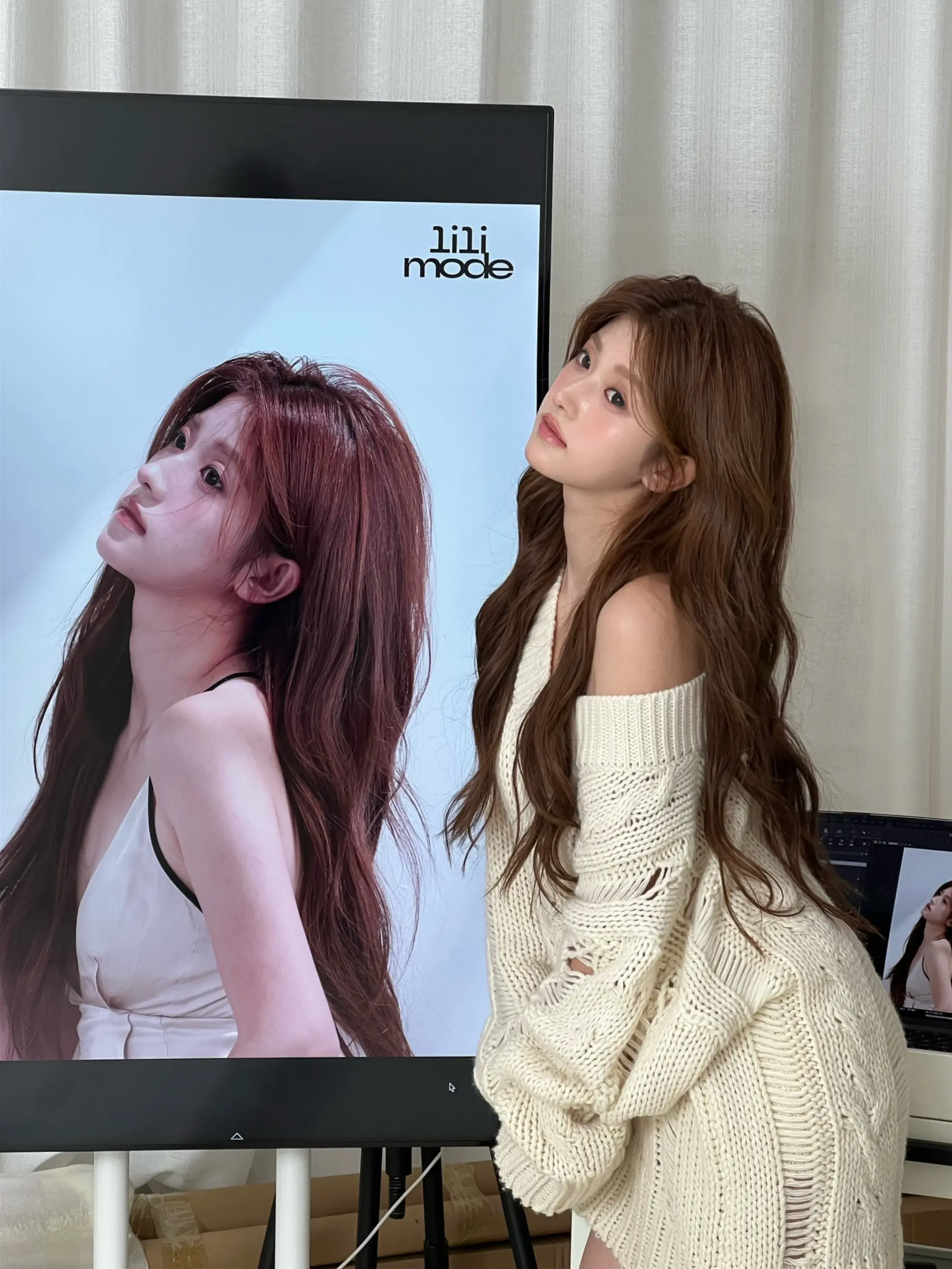 一组韩系公式照花絮。