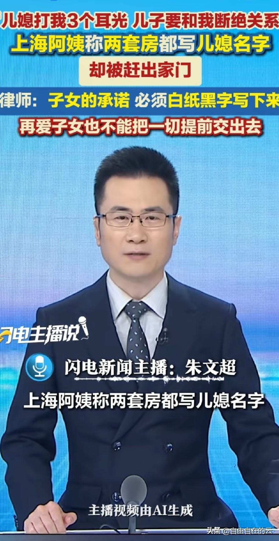 被儿子儿媳算计了。
上海的胡阿姨，老房子置换成新房时，儿子站出来对她说，都是一家