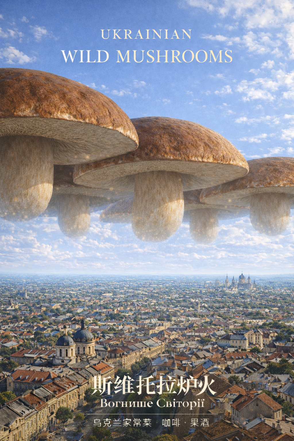 乌克兰本土餐饮连锁品牌Вогнище Світори （斯维托拉炉火）合伙人招募