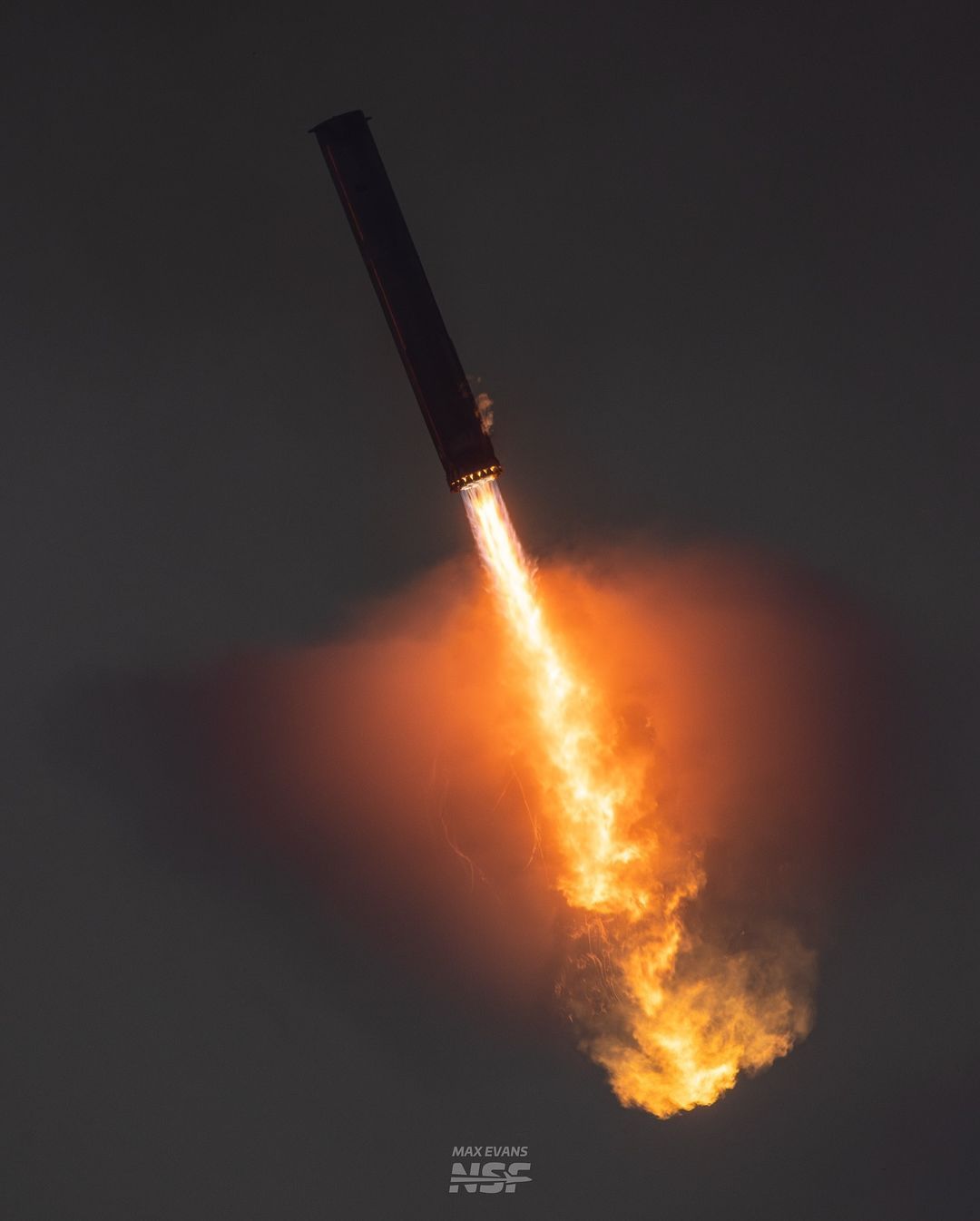 #spacex星舰进行第五次试飞##spacex星舰第五次试飞##spacex成