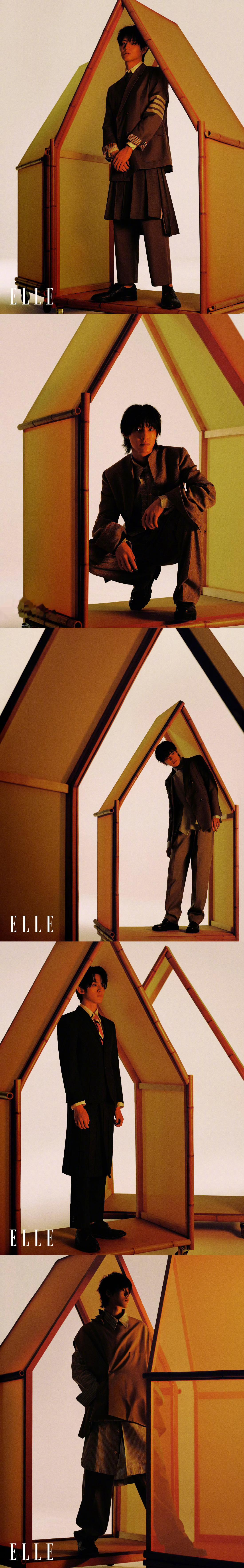 TOP登录少年 朱志鑫、张泽禹、张极、左航、苏新皓✖️ELLE 五月刊封面大片 